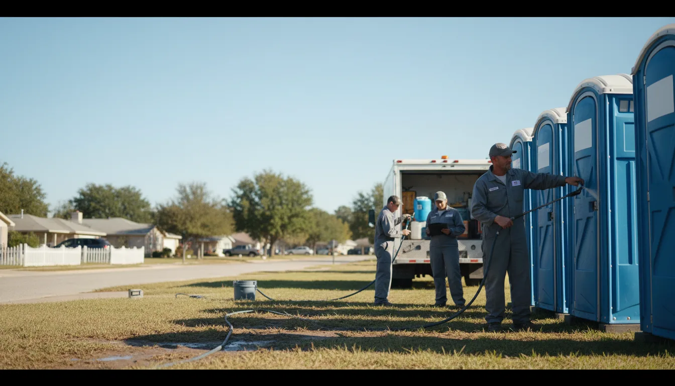 Long-Term Portable Toilet Rental in Creve Coeur, MO near me
